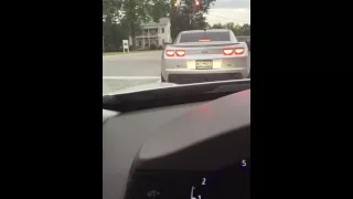 Loud Camaro with no cats and custom exhaust TURN IT UP!!!