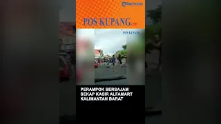 Pengantar Jenazah dan Pengendara Adu Jotos