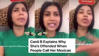 Cardi B Explains Why She Doesn't Like Being Called Mexican