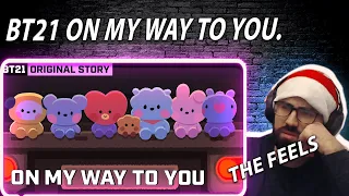 The feels.. - Shiki Reacts To BT21 ON MY WAY TO YOU Episode 12 | Reaction