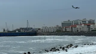 АДЛЕР ШТОРМ 🌊 Пляж 🏝️ Рэдиссон / Сириус / олимпийская набережная