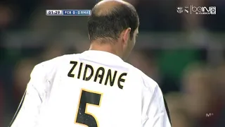 Zinedine Zidane 10 Games with Real Madrid - Season 2003/2004