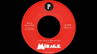 Mirage - Can't Stop A Man In Love - Preservation Records P021 2018