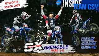 Une Grosse FRAYEUR et DES VICTOIRES au SX de Grenoble ! 🇫🇷 SX TOUR 2023 Rd5&6🔥 INSIDE TEAM GSM EP14