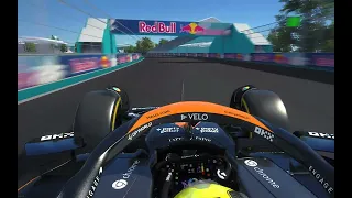 Lando Norris Onboard Lap | 2024 Miami Grand Prix | #assettocorsa