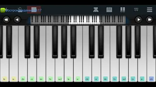 🆗📌 Трое из Простоквашино 📌из мультика 📌🆗 Perfect Piano tutorial на пианино одним пальцем