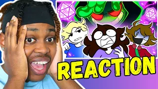 "THIS STORY IS NUTS!!" Reacting to My First Time Playing DUNGEONS & DRAGONS | Jaiden Animations