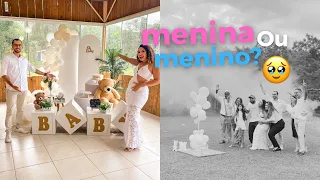 E O NOSSO BEBÊ É…. Chá revelação baby Kiny e Max