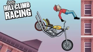 CHOPPER ON MOUNTAIN || FUNNY MOMENTS || HILL CLIMB RACING || ❤️