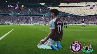 Aston Villa vs Newcastle 1-3 Highlights Goals - Premier League