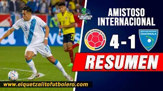 DERROTA DE LA SELE POR GOLEADA / Colombia 4 vs Guatemala 1 / Amistoso Internacional 24-09-2022