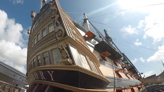 HMS Victory | Walkthrough Tour April 2017 | 4k