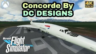 Microsoft Flight Simulator 2020 - Concorde By DC Designs (4K) "Xbox Series X Gameplay"