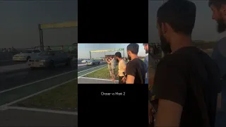 Drag racing в Грозном Chaser vs Mark 2 финальный заезд (Чайзер и Марк 2 ≈ 900лс) часть 1