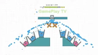 Happy Glass Game Play 3 Stars (Level 72 to 105) - How to Play Best Solution 3 stars part 5