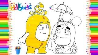 Oddbods  Painting  How to Draw Cute Oddbods Characters