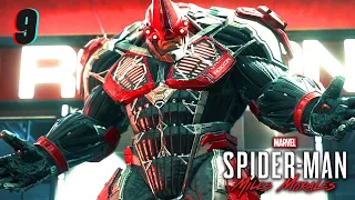 SPIDER-MAN MILES MORALES Walkthrough Gameplay part:9-RHINO (ps4)