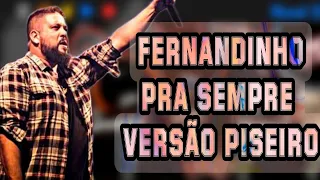 🔊💥 Fernandinho - Pra Sempre (Versão Piseiro) _ Drum Cover {Real Drum} 🎶🔥