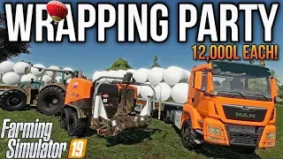 AUTO-LOADING SILAGE BALES! (With A Semi) | PeterVill FS19