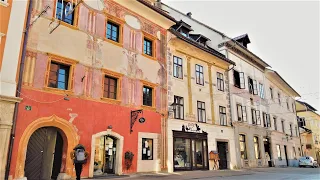 Škofja Loka Old Town, Slovenia ~ 4K Virtual Walk