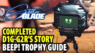Completed D1G-g2r's Story | Stellar Blade (Beep! Trophy Guide)