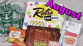 An In Depth Look At The August 1990's Retro Pop Box - Item History