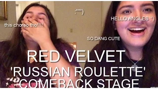 RED VELVET- RUSSIAN ROULETTE Comeback Stage | M COUNTDOWN REACTION