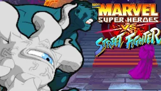 Marvel Super Heroes Vs Street Fighter - Hulk & Shuma Gorath