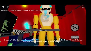 Five nights at Freddy’s security breach in Roblox￼