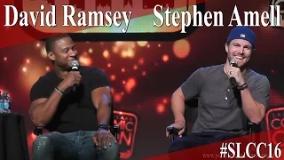 Arrow - Stephen Amell and David Ramsey - Full Panel/Q&A - SLCC 2016