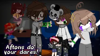 Aftons do your dares // gacha fnaf // 3k special✨️