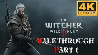 The Witcher 3 : Wild Hunt Walkthrough - All Quests And Side Quests - Part 1 - [ 4k ] - No Commentary