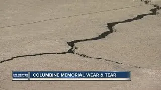 Columbine Memorial wear and tear