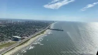 Galveston Helicopter Tours From Stewart Beach Offer Unbeatable Island Views | VisitGalveston.com