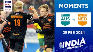 FIH Hockey Pro League 2023-24: Moments - Australia vs Netherlands (Men)