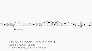 Dolphin Shoals - Mario Kart 8 -Alto Saxophone Solo Sheet Music