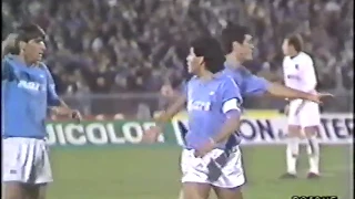 napoli bordeaux coppa uefa 1988-89, full match