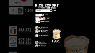 The Largest Rice Exporters #shorts