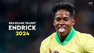 Endrick 2024 - Insane Skills, Assists & Goals - Future of Brazil | HD