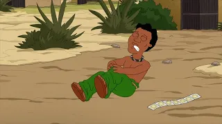 Family Guy - Donated pants to Africa