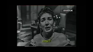 Maria Callas - Tosca - Puccini - Récita televisionada / 1956