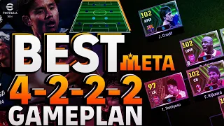 eFootball 2024 Best 4-2-2-2 Gameplan META 4222