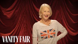 Helen Mirren Is Terrifying with a Whip | Secret Talent Theater | Vanity Fair