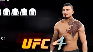 How to make Erick Gonzalez in EA UFC 4 (CAF Formula)