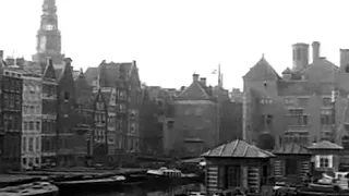 1920: De Straten en Pleinen van Oud Amsterdam (met Rembrandtplein, Haarlemmerplein)-oude filmbeelden