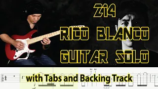 Rivermaya 214  RICO BLANCO Guitar Solo with Tabs and Backing Track by Alvin De Leon