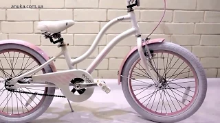 Велосипед Pride Angel белый розовый 20 - видео обзор ☀ Anuka.com.ua ☀