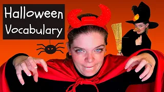 Halloween Vocabulary: 13 Spooky Halloween Vocabulary Words! Scary English Vocabulary for Halloween!