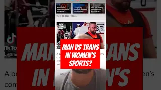 MAN VS TRANS IN WOMEN'S SPORT!!! (Controversial Hot Button Debate Made Real!!!)