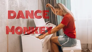 TONES AND I DANCE MONKEY (Piano cover by Nastya Piano)